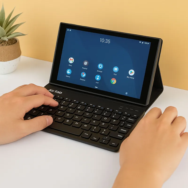 الكتابة على كيبورد تابلت AirTab U17