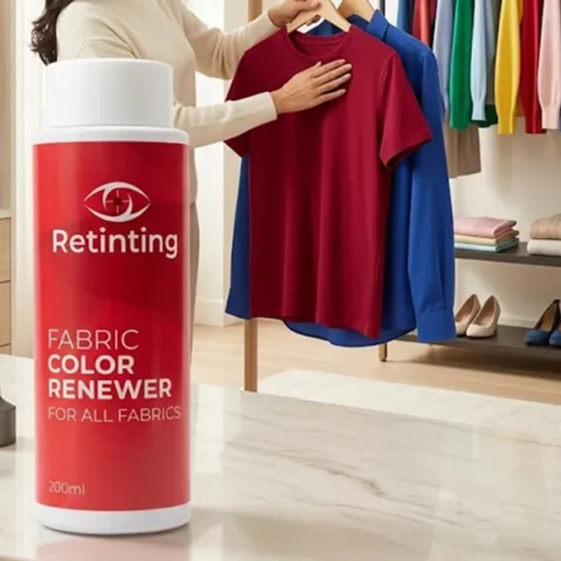 معالج بهتان الملابس Retinting — بديل صبغة ملابس لتجديد لون الأقمشة 200 مل