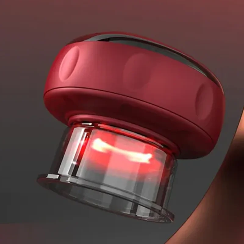 جهاز حجامة كهربائي بالتدفئة — 12 درجة شفط وثلاث درجات حرارة ومؤقّت