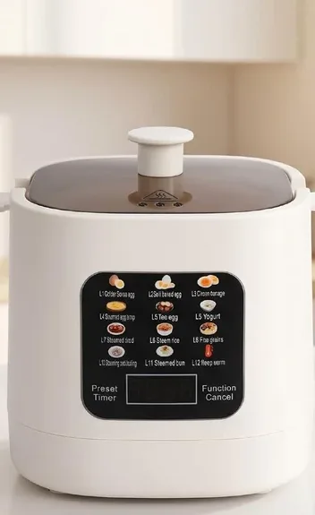 طبخ الذرة والخبز على البخار في سلاقة البيض BT-245