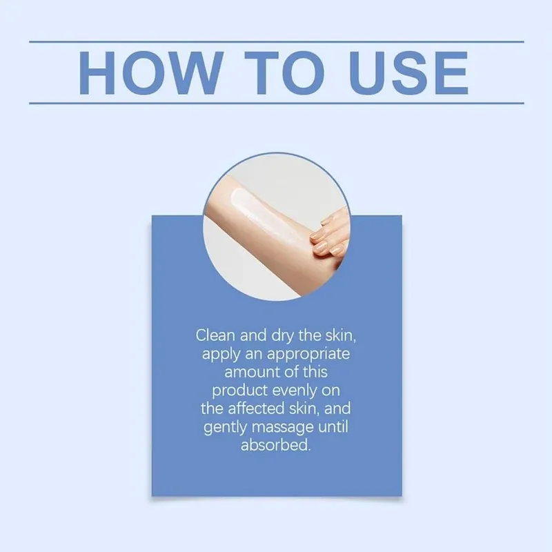 طريقة استعمال كريم Sugarguard بدهنه على الجلد وتدليكه