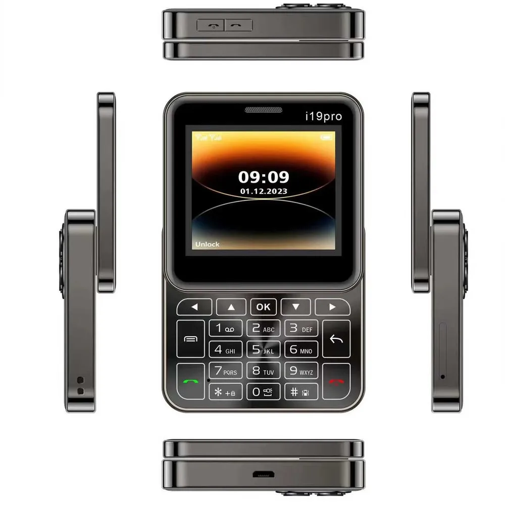 موبايل i19 Pro الصغير من كل الجوانب