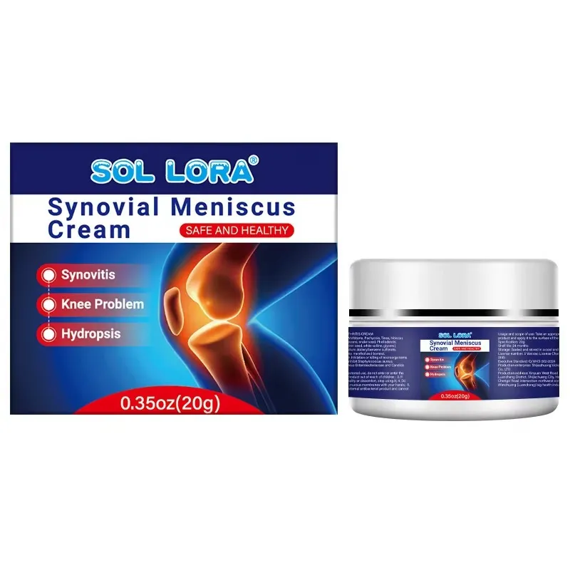 علبة كريم SOL LORA Synovial Meniscus Cream مع العبوة